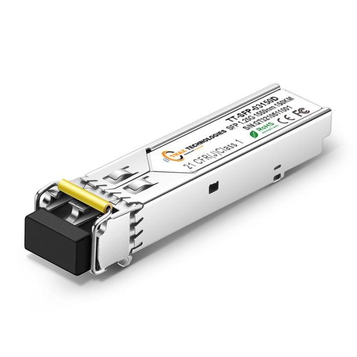 Cisco GLC-EZX-SM-150 Compatible 1000BASE-ZXC SFP 1550nm 150km Transceiver Module
