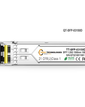Cisco GLC-EZX-SM-150 Compatible 1000BASE-ZXC SFP 1550nm 150km Transceiver Module