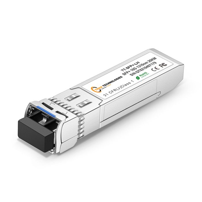 Cisco SFP-10G-LH Compatible 10GBASE-LR SFP+ 1310nm 20km DOM LC SMF Transceiver