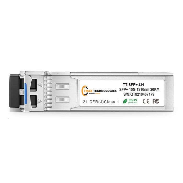 Cisco SFP-10G-LH Compatible 10GBASE-LR SFP+ 1310nm 20km DOM LC SMF Transceiver