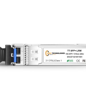Cisco SFP-10G-LRM Compatible 10GBASE-LRM SFP+ 1310nm 220m DOM Duplex LC MMF/SMF Optical Transceiver Module