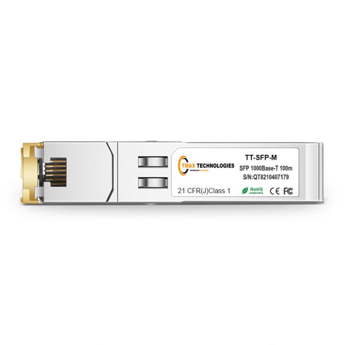 Cisco GLC-T Compatible 1000BASE-T SFP Copper RJ-45 100m Transceiver Module