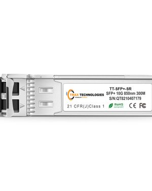 Cisco SFP-10G-SR-X Compatible 10GBASE-SR SFP+ 850nm 300m DDM LC MMF Transceiver Module
