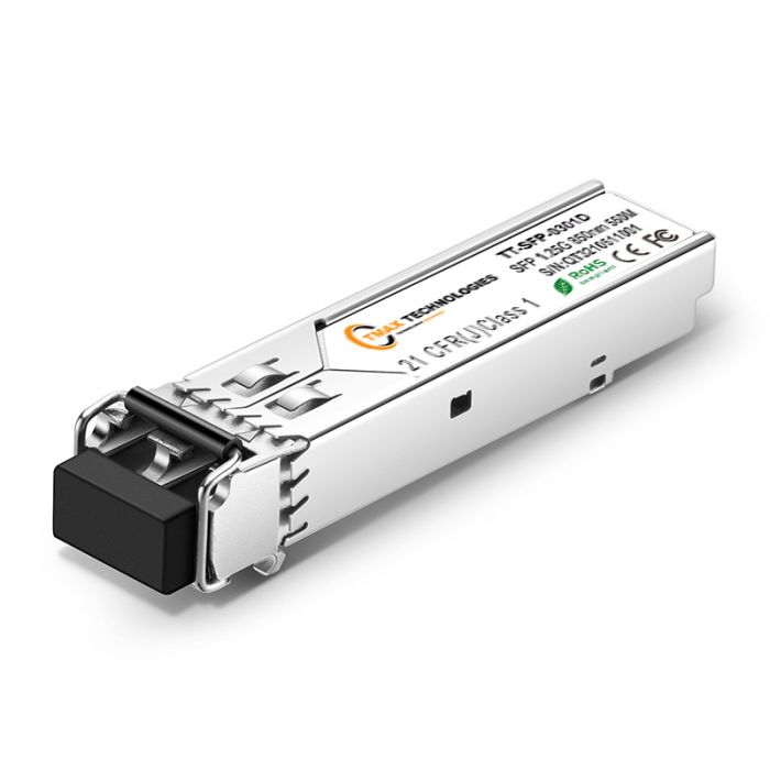 Cisco GLC-SX-MMD Compatible 1000BASE-SX SFP 850nm 550m DOM LC MMF Industrial Transceiver Module
