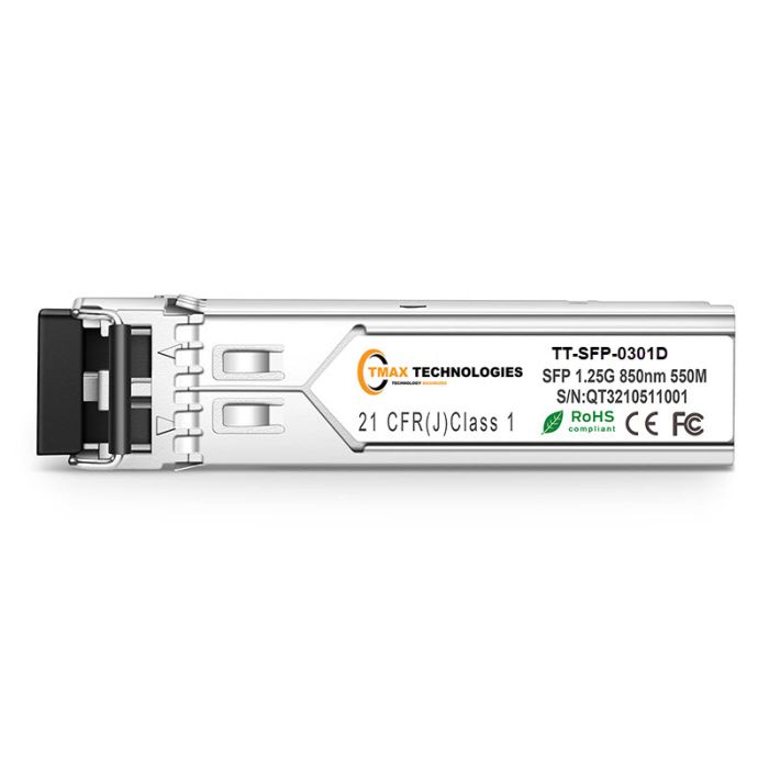 Cisco GLC-SX-MMD Compatible 1000BASE-SX SFP 850nm 550m DOM LC MMF Industrial Transceiver Module
