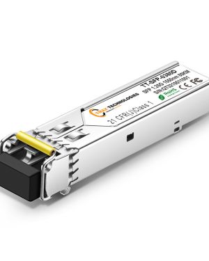 Cisco GLC-ZX-SMD Compatible 1000BASE-ZX SFP 1550nm 80km Industrial Transceiver Module